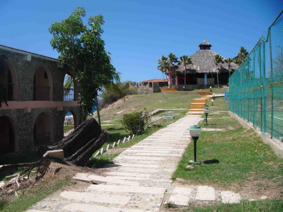 Blick auf das Event-Haus (Show´s) Hotel Islazul Costa Morena