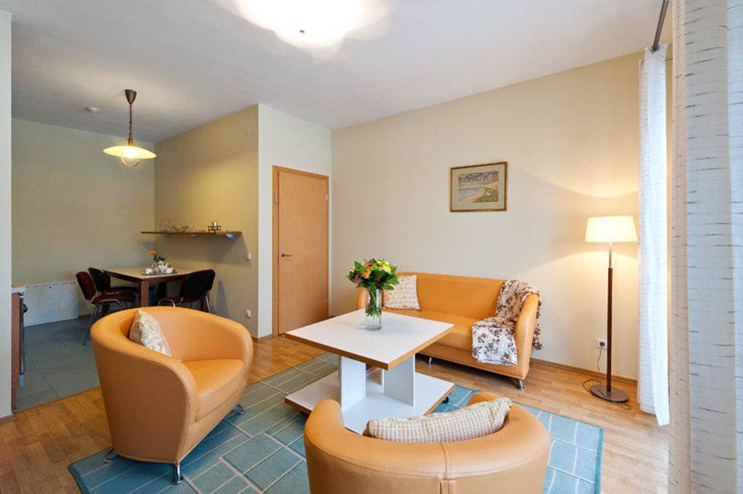 Living room Barbacan Apartments