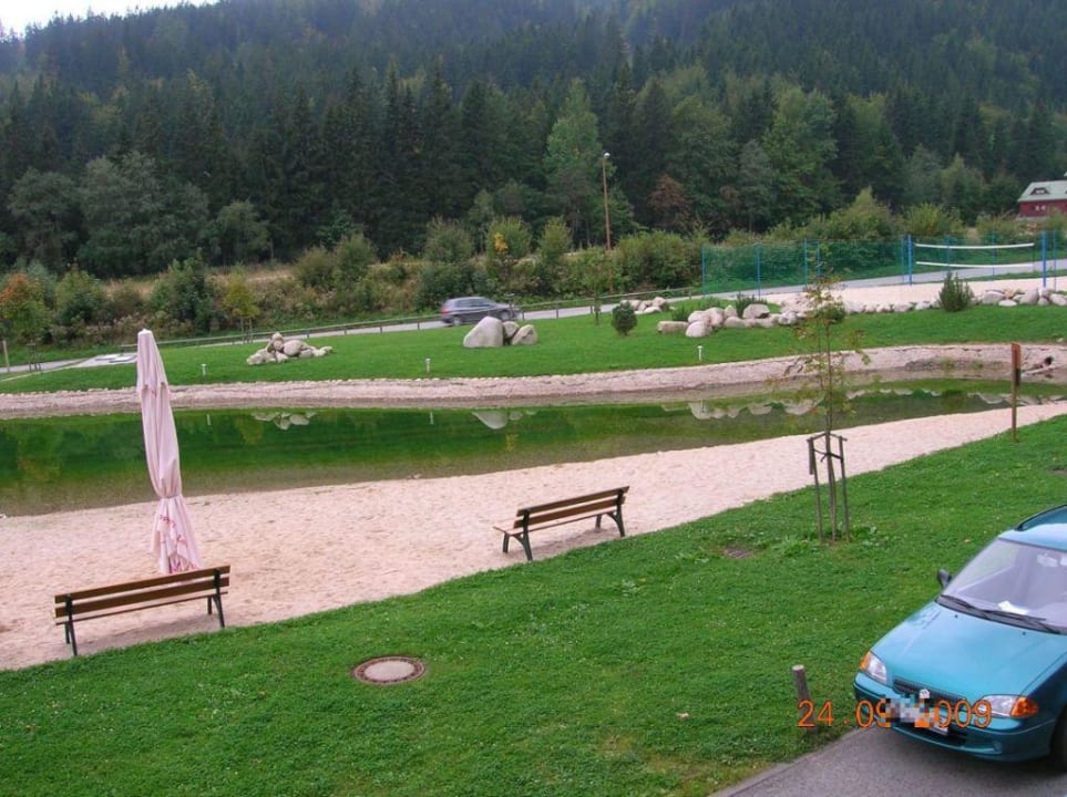 Widok z pawilonu e Hotel Aquapark