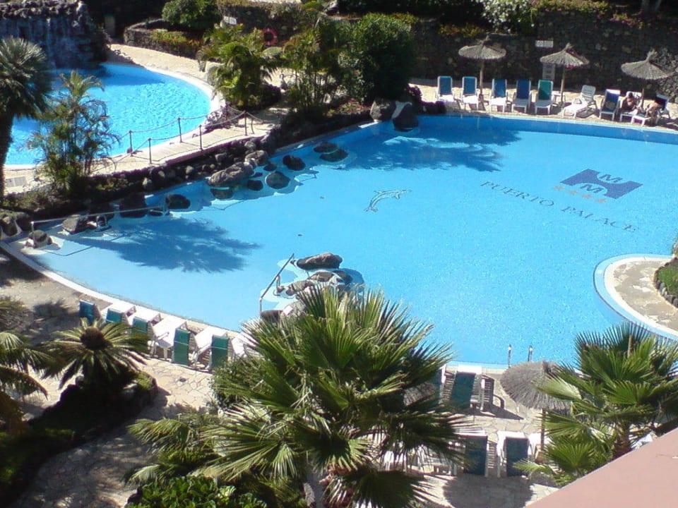 Blick von der Dachterrasse Hotel Puerto Palace