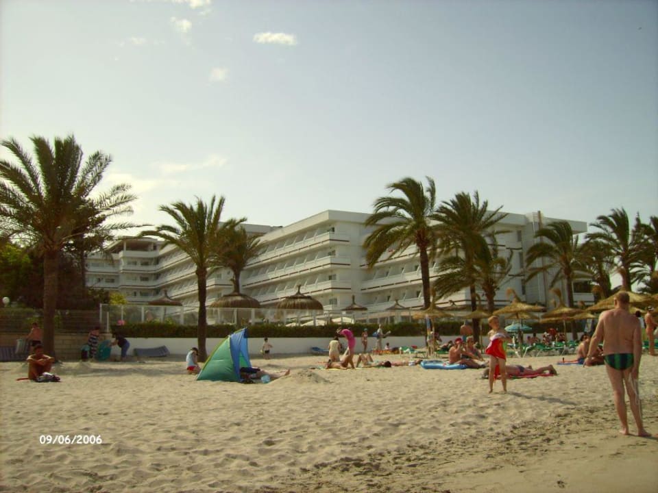 Blick vom Strand Hotel Condesa