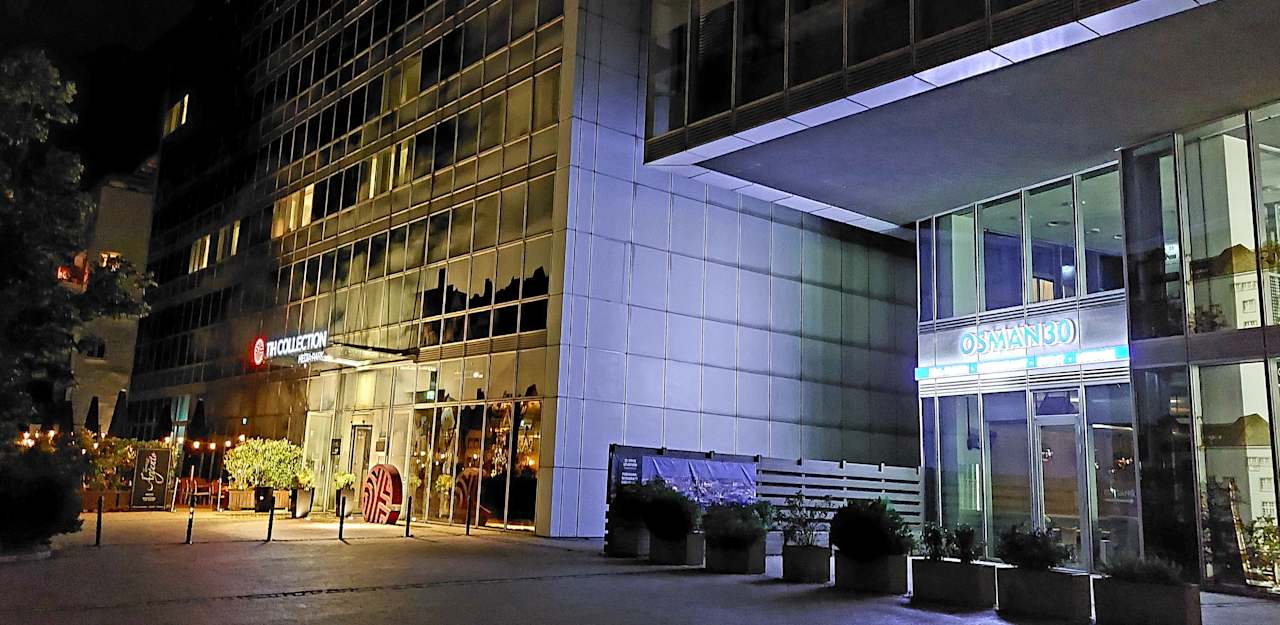 Außenansicht NH Collection Köln Mediapark