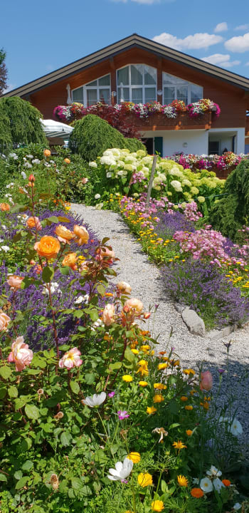 Gartenanlage Gästehaus Büchele