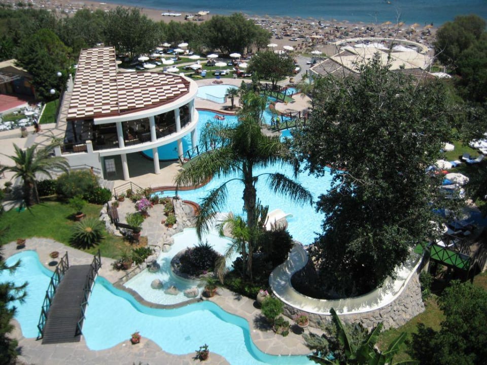 Lounge und Pool Hotel Calypso Beach