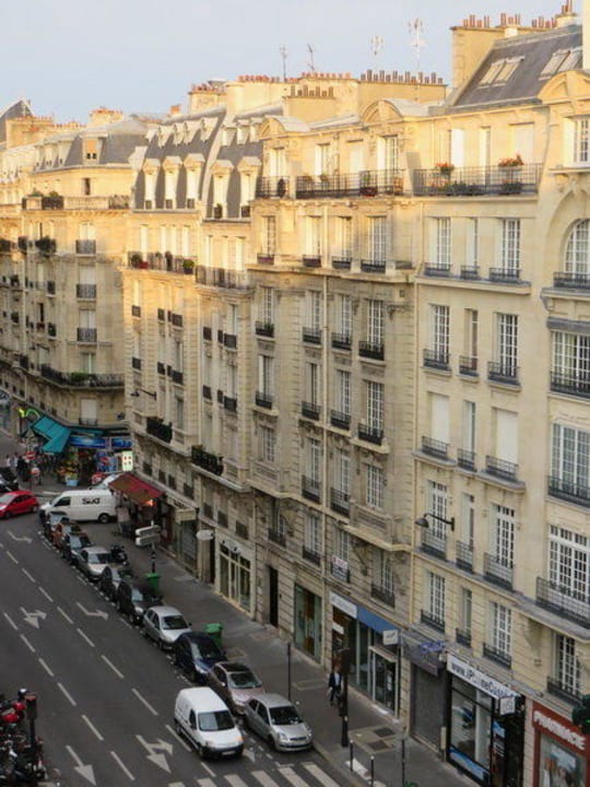 Vom Balkon nach unten Holiday Inn Paris Gare de Lyon Bastille