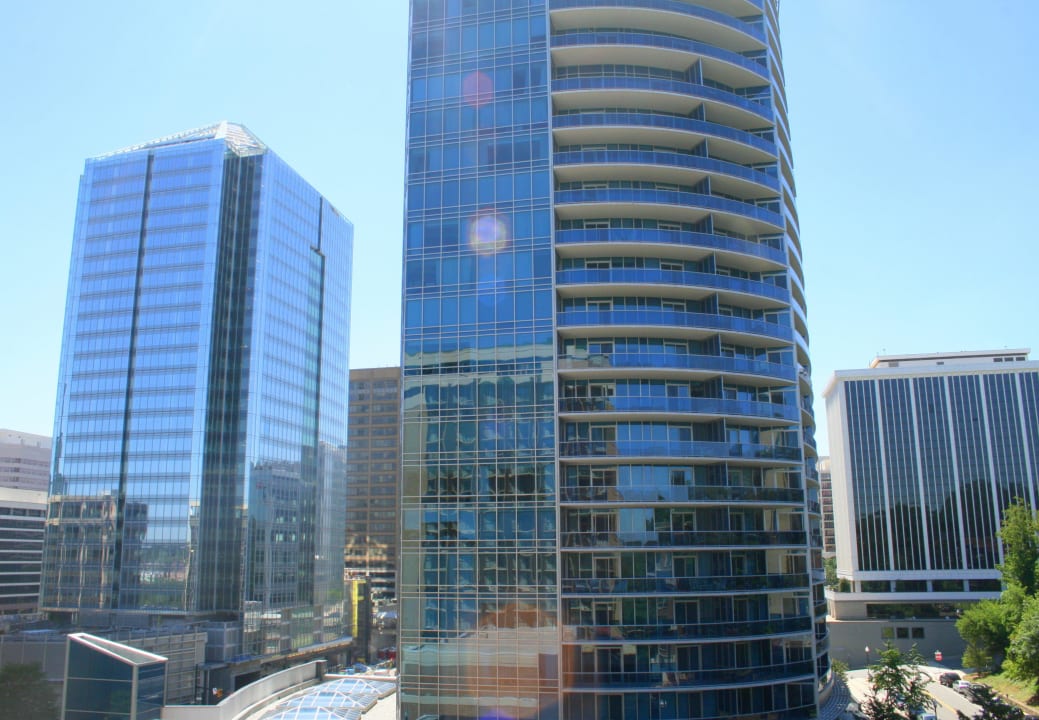 Ausblick aus Zimmer 721 Hotel Holiday Inn Rosslyn at Key Bridge