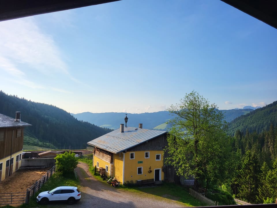 Ausblick Ferienbauernhof Elmaugut