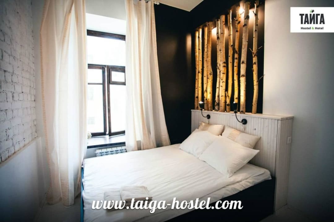 Двухместный номер Берёзы Hostel Taiga