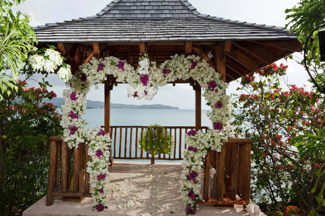 Wedding gazebo Calabash Cove Resort & Spa