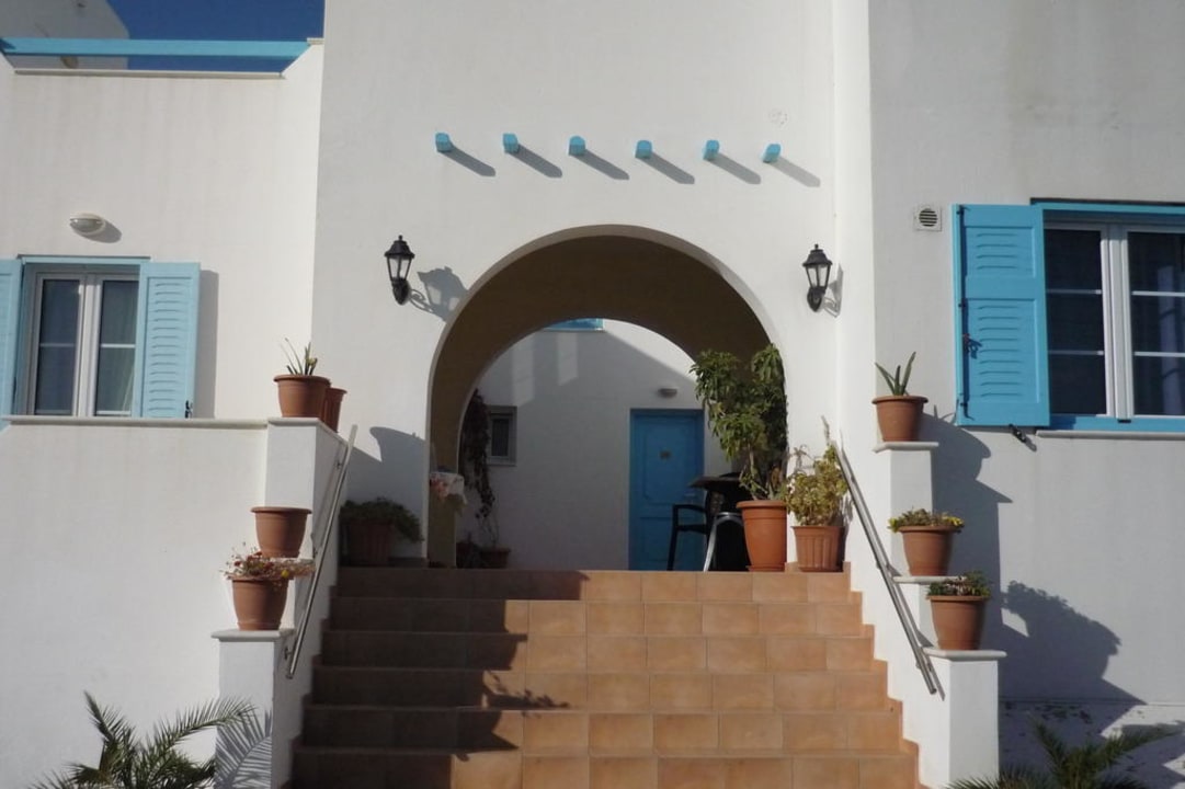 Eingang Hotel Princess Of Naxos