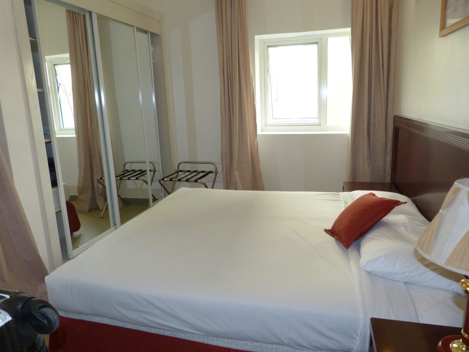 Schlafzimmer im 1-Zi Appartment Hotel Apartment Spark Residence