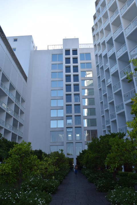 Innenhof des Hotels Hotel SU & Aqualand