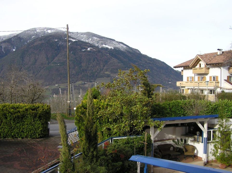 Aussicht vom Doppelzimmer Nr. 32 Hotel Lisetta