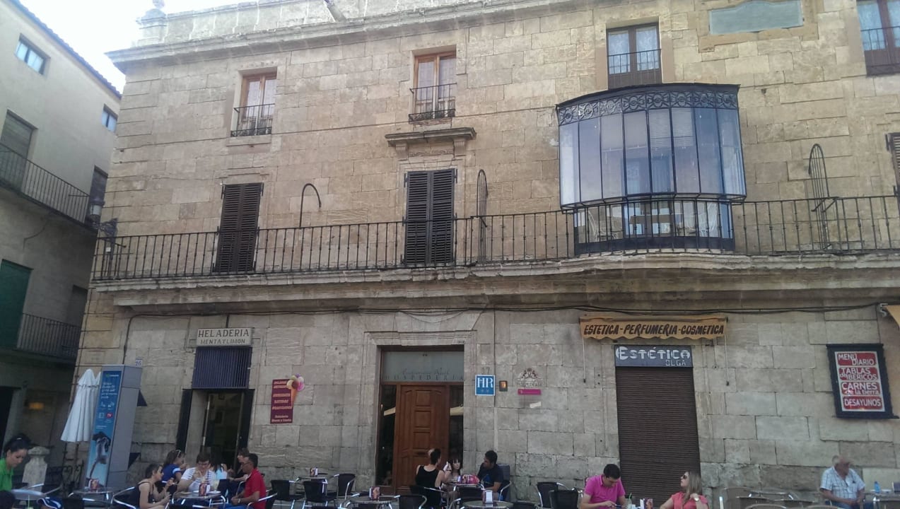 Von außen Hotel Hospederia Audiencia Real