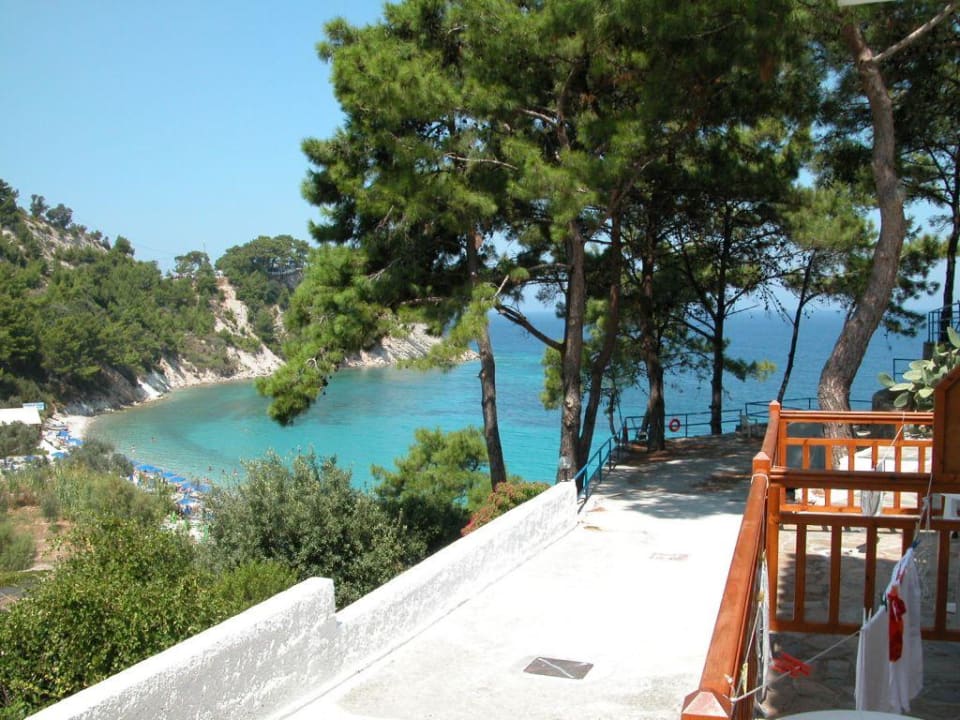 Traumhafte Aussicht Pension Lemonakia Beach