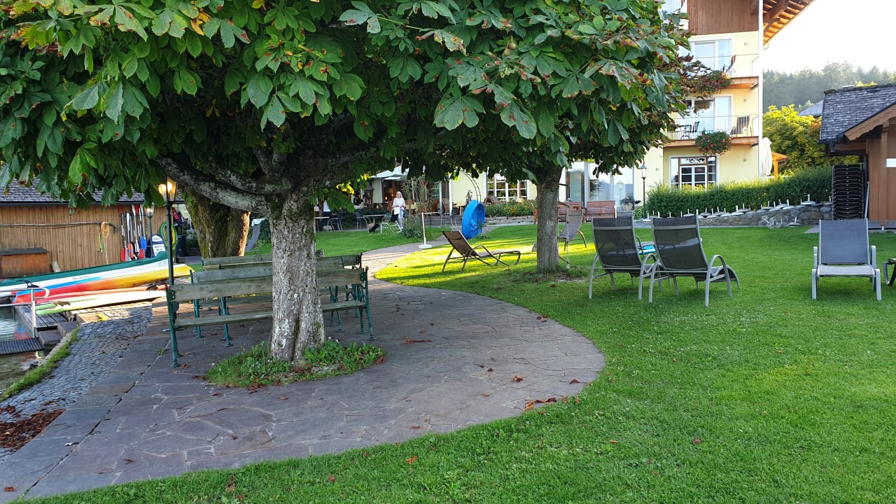 Gartenanlage Hotel Stadler am Attersee