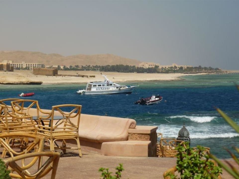 Ausblick aus der Hotelbar Mövenpick Resort El Quseir