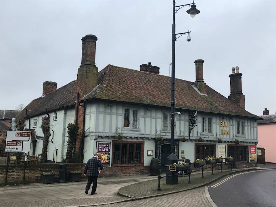 Außenansicht Hotel Bull