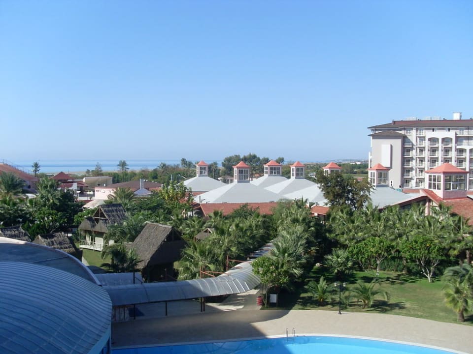Vom Balkon aus Selge Beach Resort