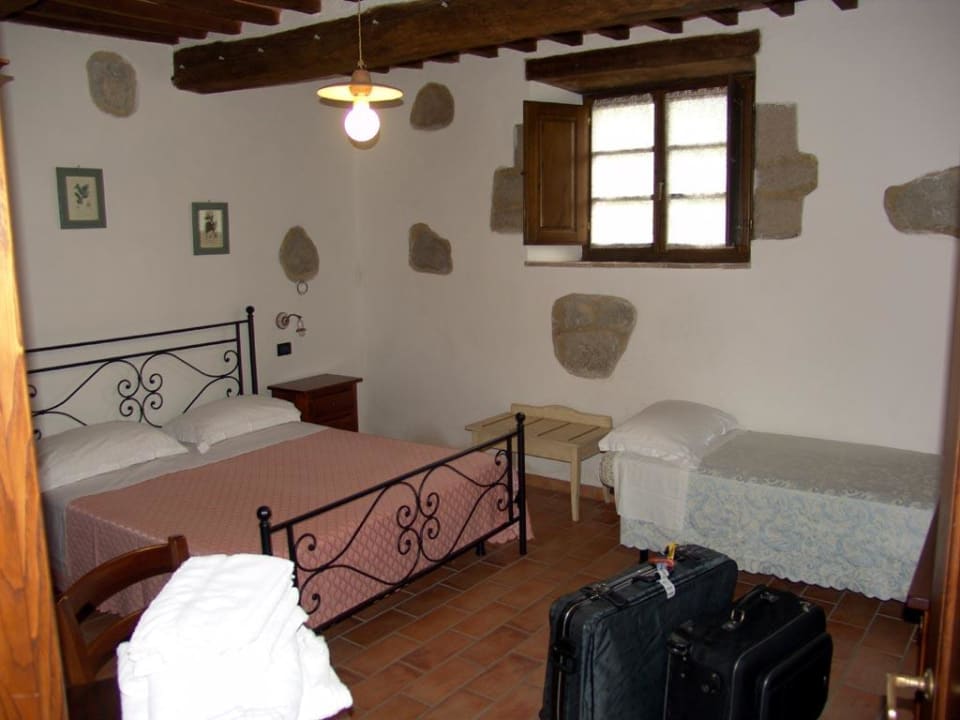 Schlafzimmer Hotel Le Bandite