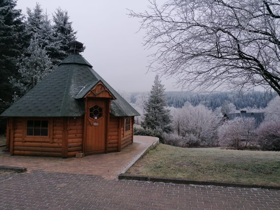Gartenanlage Naturhotel Gasthof Bärenfels