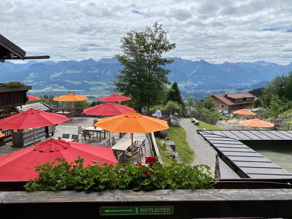 Ausblick Familotel Allgäuer Berghof