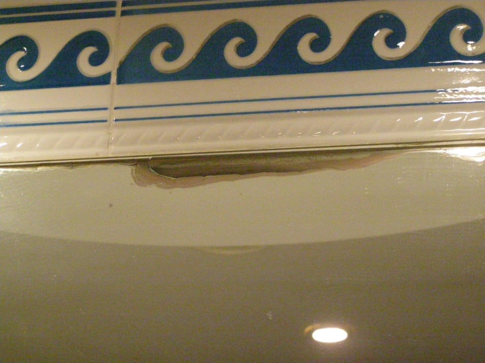 Badezimmerspiegel Hotel Bravo Djerba