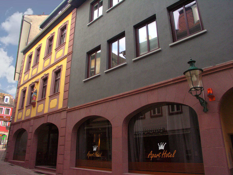 Hotelfassade Apart Hotel Fulda