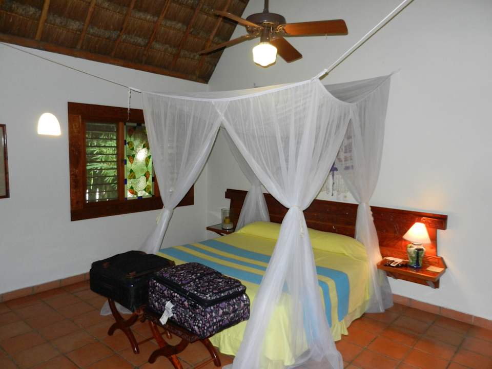 Schönes Himmelbett Hotel Mayaland