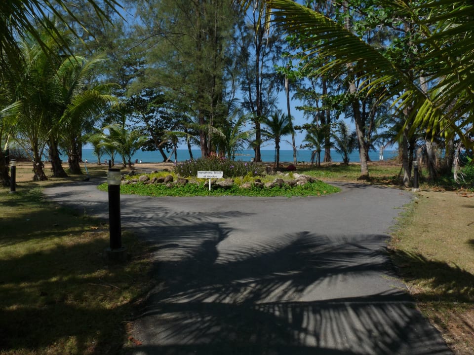 Weg zum Strand Khaolak Oriental Resort - Adults only
