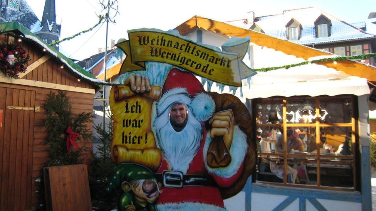 Weihnachtsmarkt vor dem Hotel A-ROSA Gothisches Haus Wernigerode