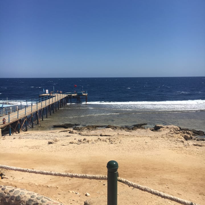 Der Ausblick von einer Strandbar  Sentido Akassia Beach