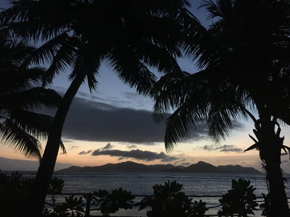Ausblick La Digue Island Lodge