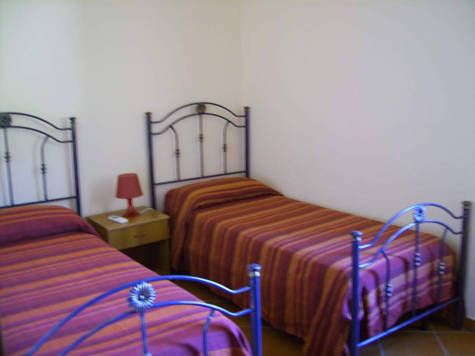 Camera Doppia con due letti singoli B&B Villa Matari