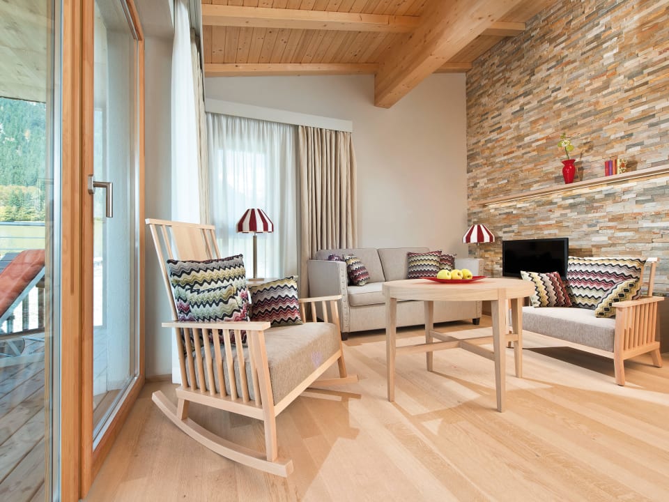 Wohnbereich aja Ferienwohnungen in Werfenweng