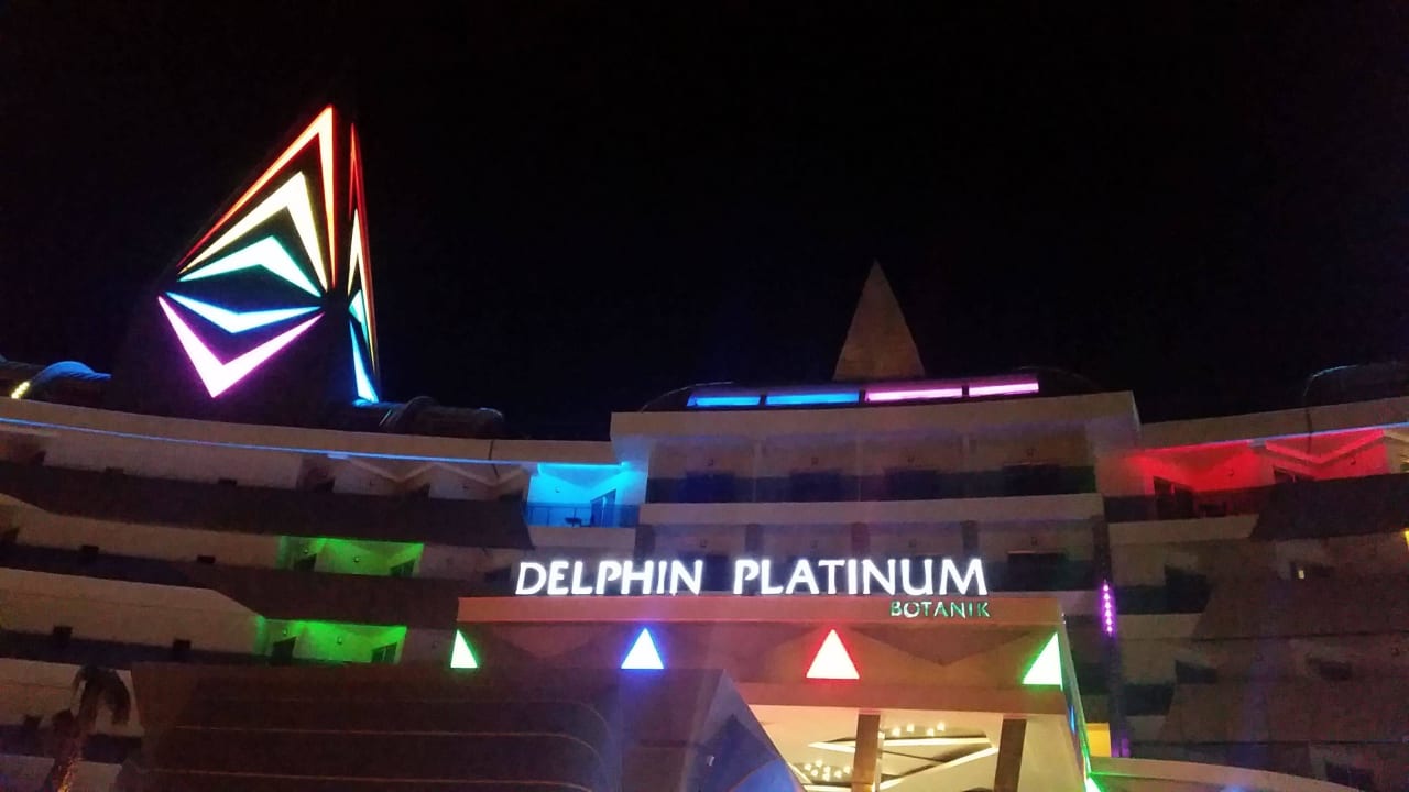 Gelungenes Lichtspiel Hotel Botanik Platinum