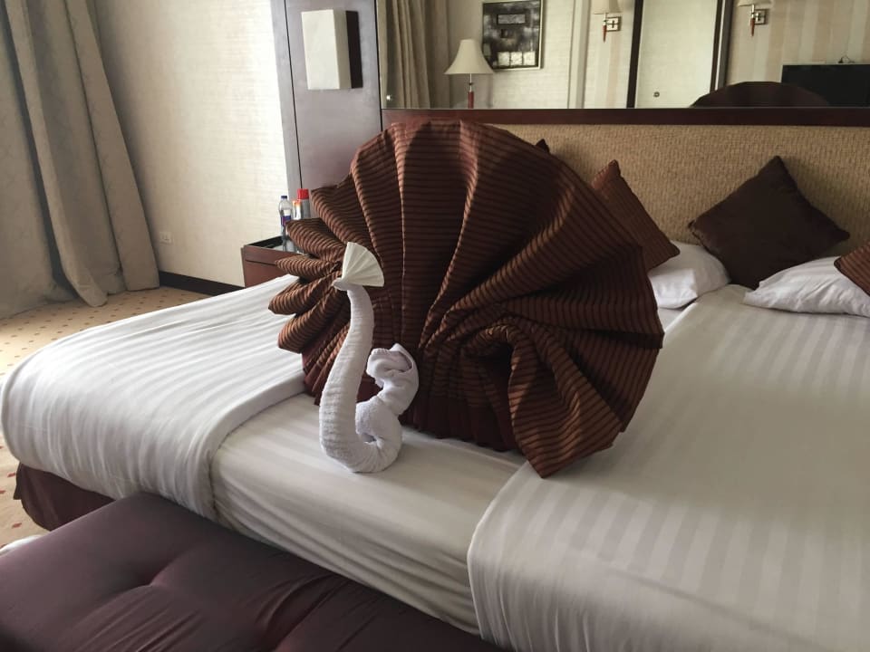 Hübsche Bettdekoration Premier Le Reve Hotel & Spa