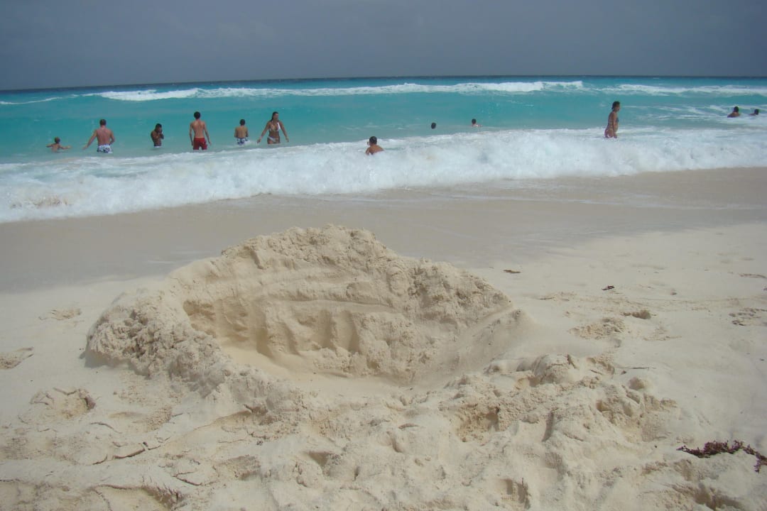 Często wieje i fale Seadust Cancun Family Resort