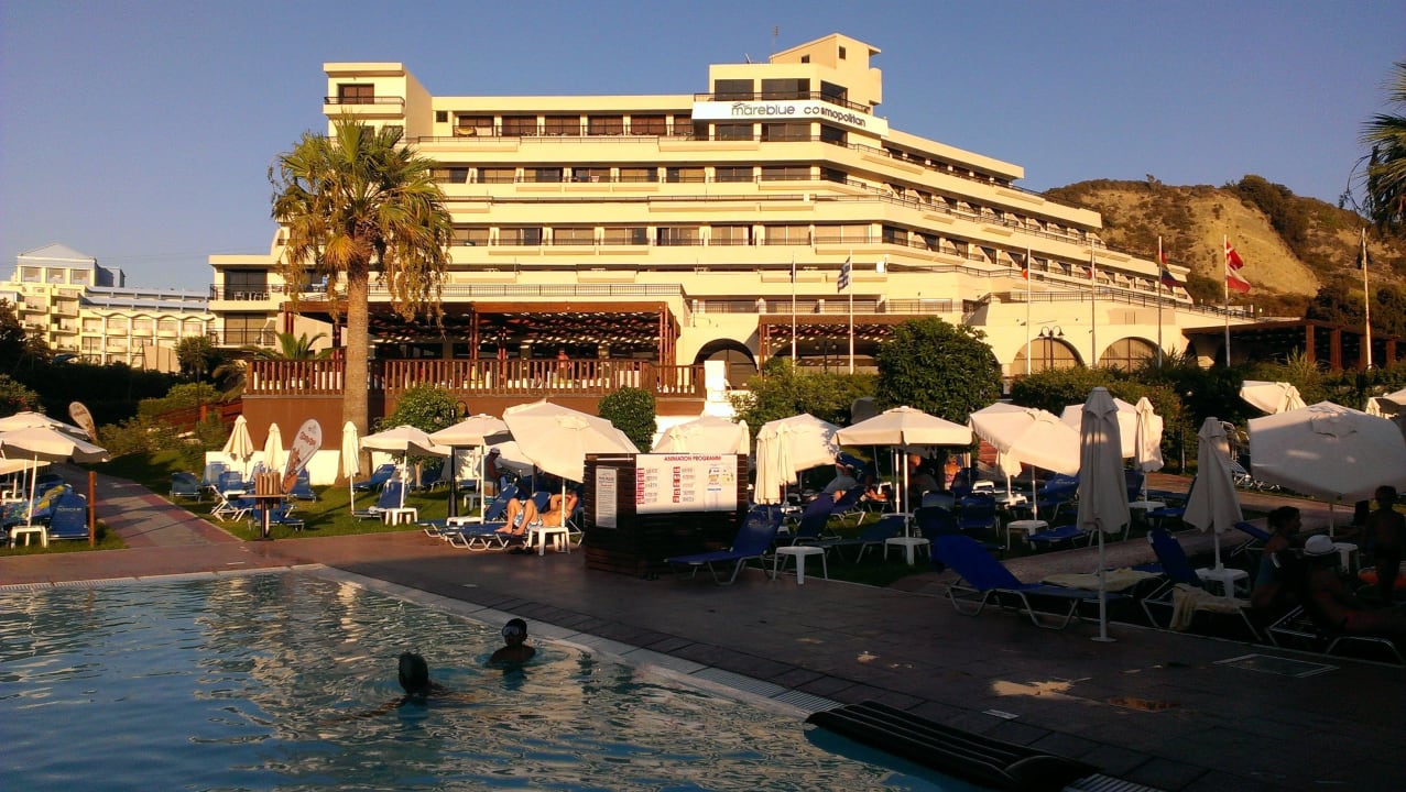 Sicht von der Poolbar aus Sol Cosmopolitan Rhodes