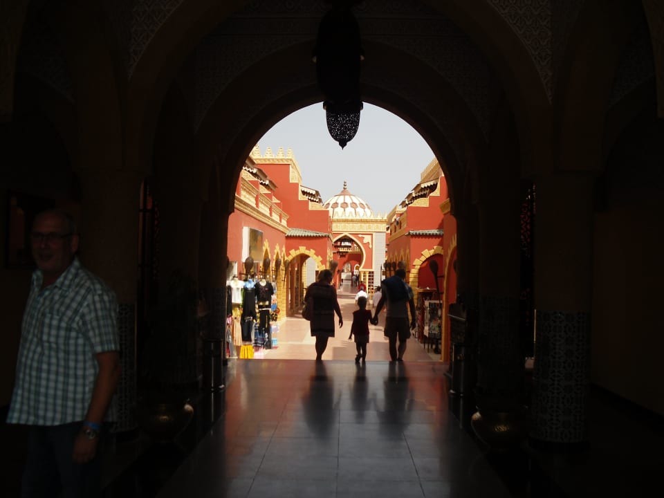 Einkaufsmeile im Hotel Pickalbatros Alf Leila Wa Leila Resort - Neverland Hurghada