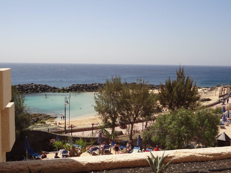 Aussicht vom Balkon Zimmer 253 Hotel Grand Teguise Playa