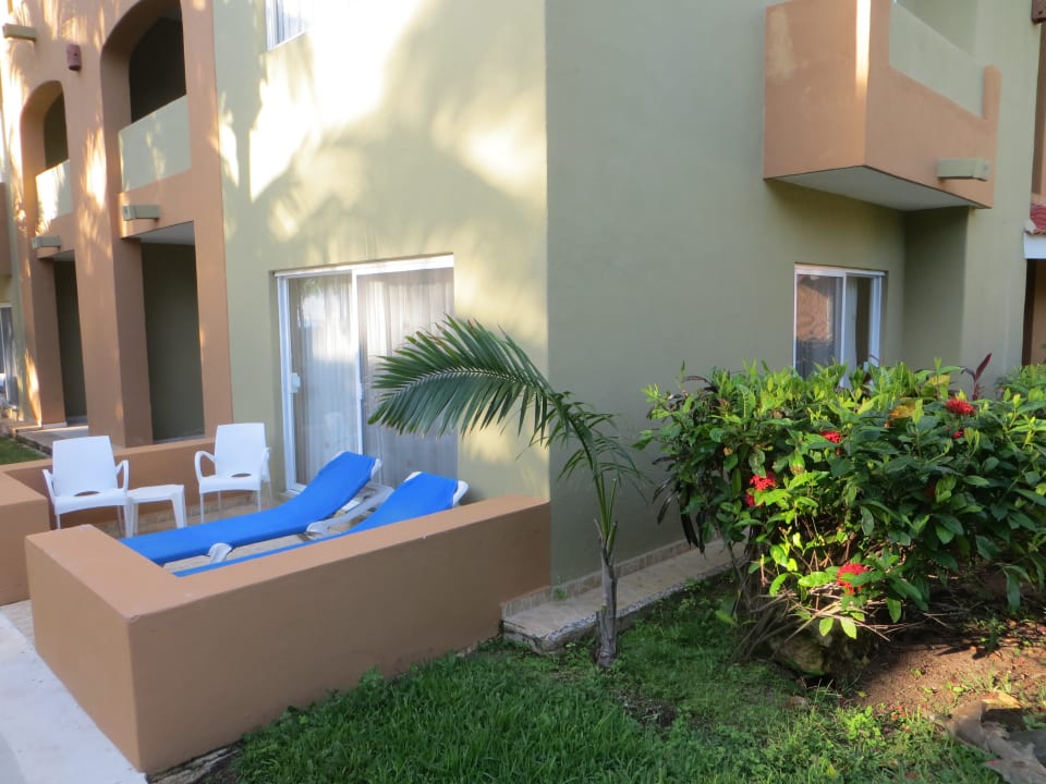 Unser Zimmer 2104 von außen Viva Azteca by Wyndham - All Inclusive Resort