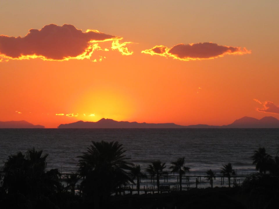 Sonnenuntergang Arcanus Hotels Sorgun