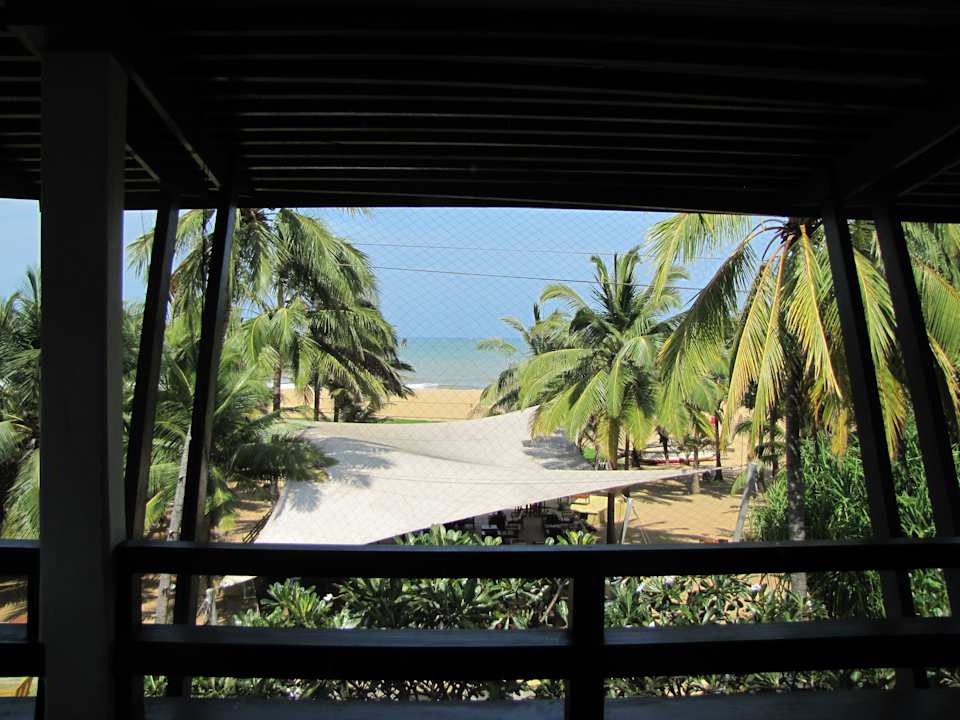 Ausblick bei der Ankunft - WOW Hotel Jetwing Beach