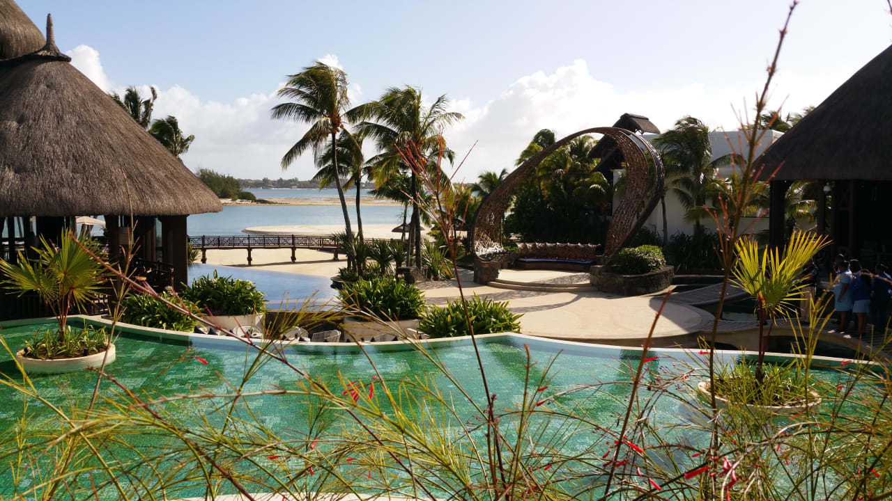 Blick vom Buffetrestaurant  Shangri-La Le Touessrok Mauritius