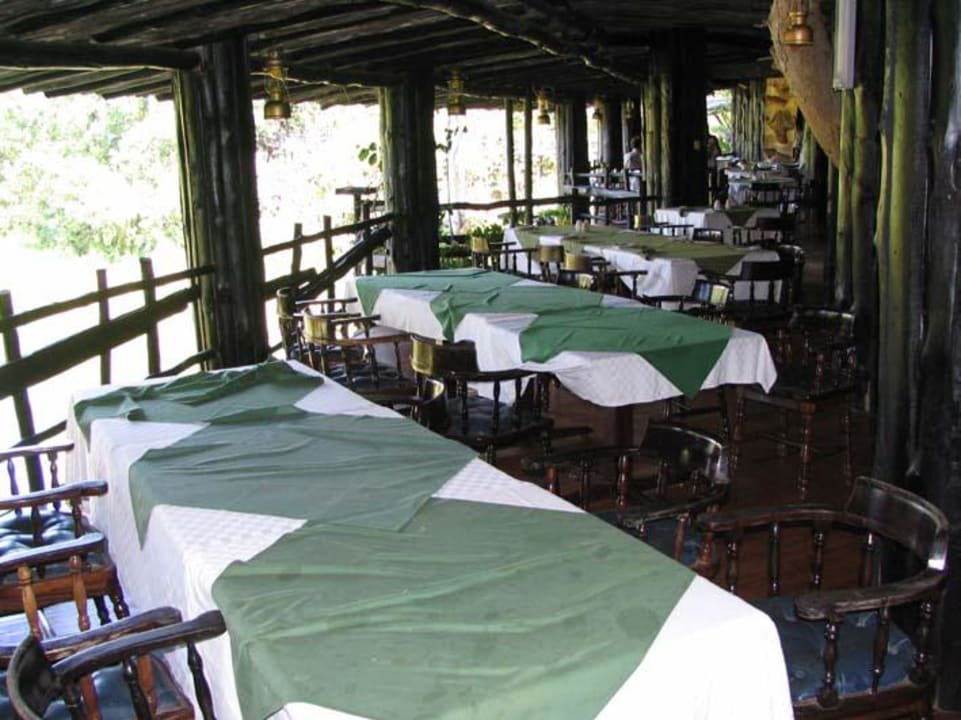Restaurant der Shimba Rainforset Lodge Shimba Hills Lodge