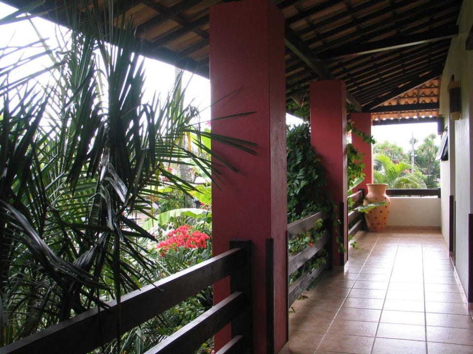 Zugang zu den Zimmern Hotel Porto Zarpa