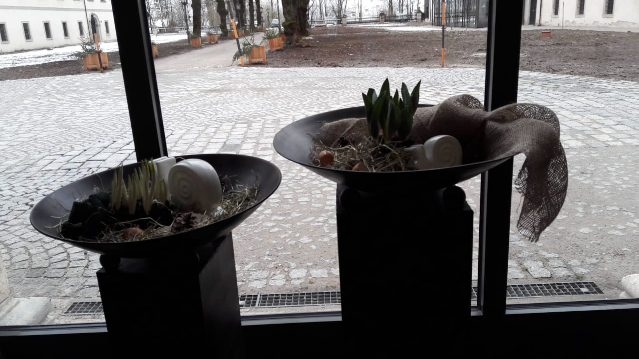 Durchgang zur Rezeption JUFA Hotel Spital am Pyhrn