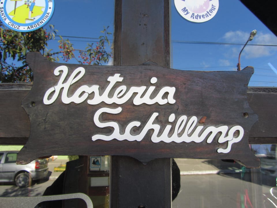 Eingangsschild Hostería Schilling