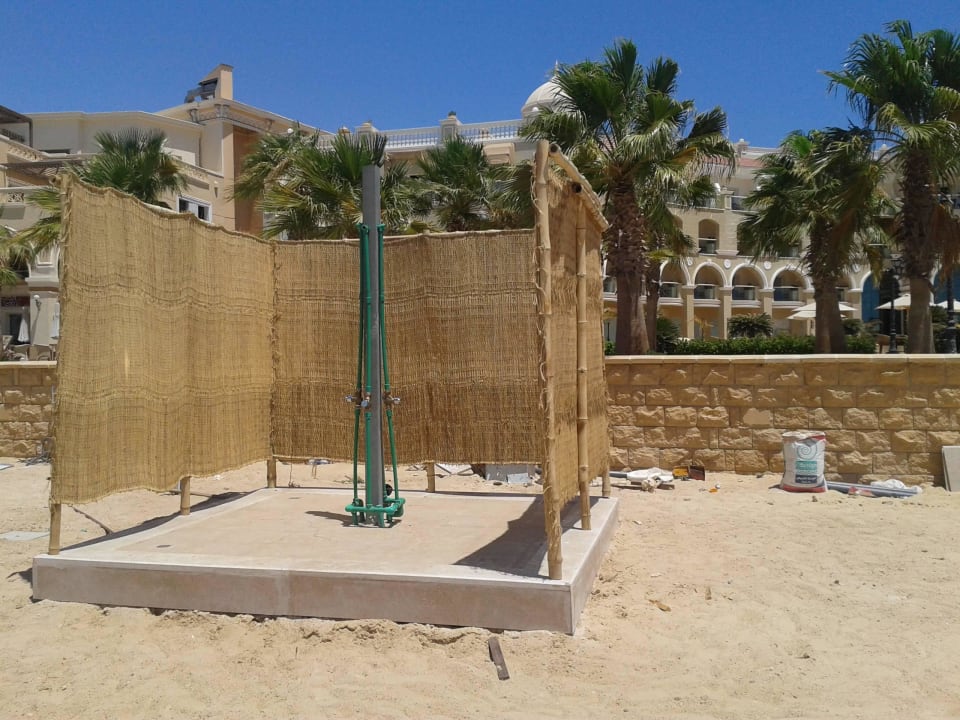Defekte Dusche am Strand  Kaisol Romance Resort